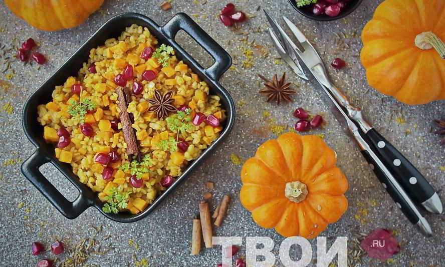 Рецепт плова с тыквой