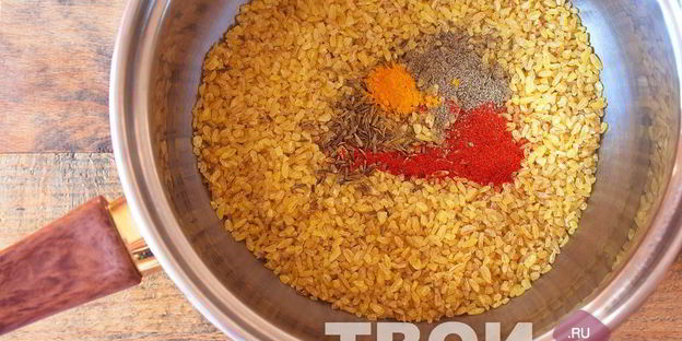 плов с тыквой