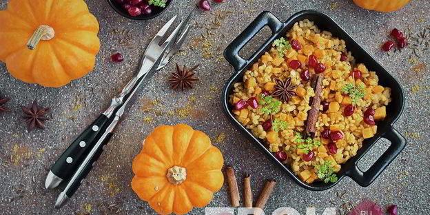 плов с тыквой