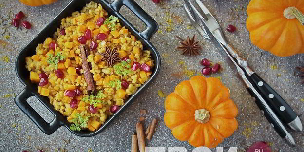 плов с тыквой