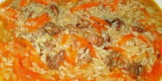 плов с уткой