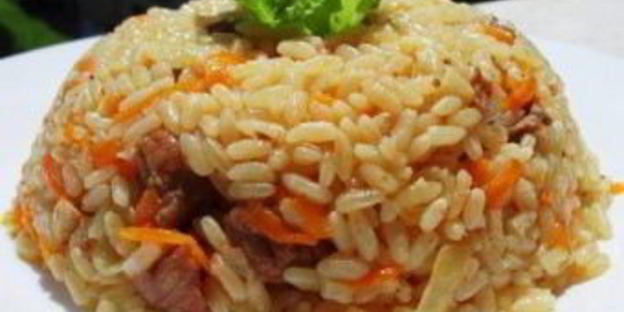 плов с уткой