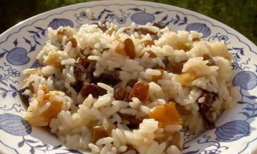 Рецепт плова с яблоками