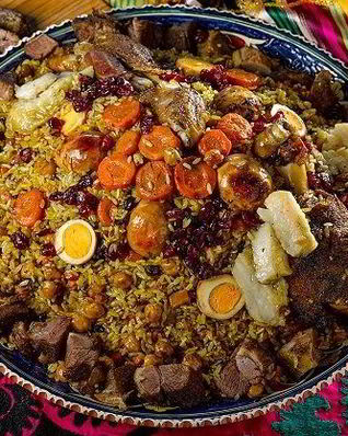 Плов с яйцом