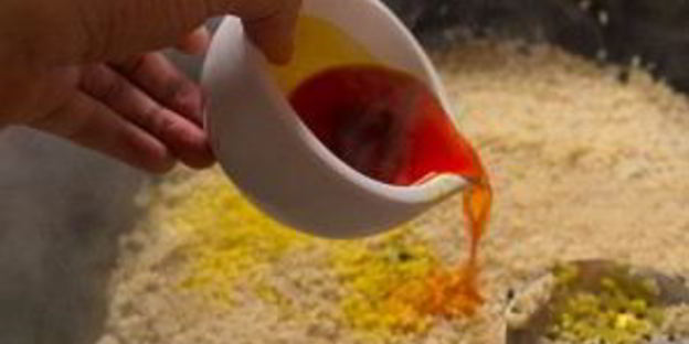 плов с яйцом