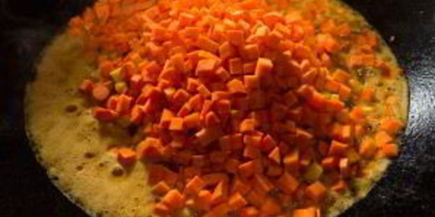 плов с яйцом