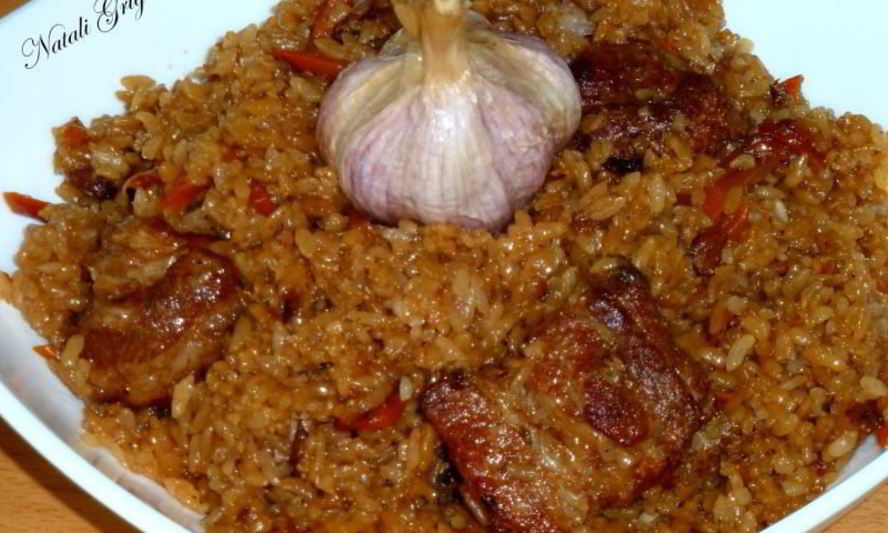 Рецепт плова со свиными ребрышками