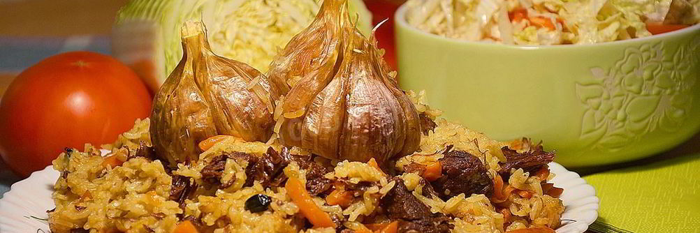 Плов узбекский с говядиной в мультиварке