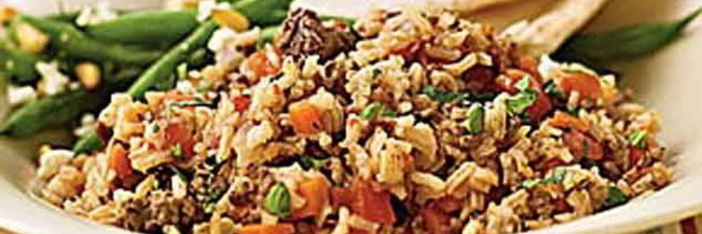 Плов узбекский с говядиной