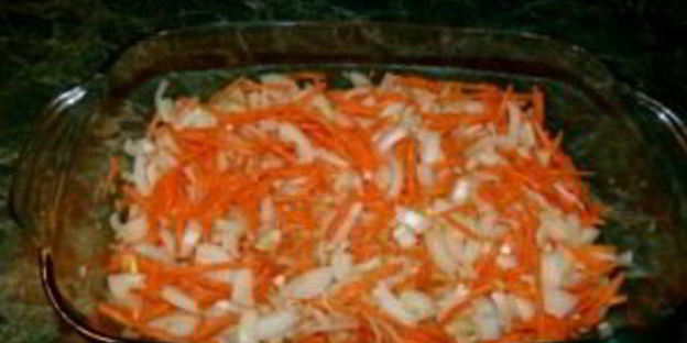 плов в духовке с курицей