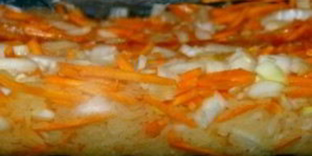 плов в духовке с курицей