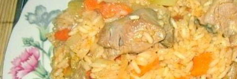 Плов в духовке со свининой рассыпчатый