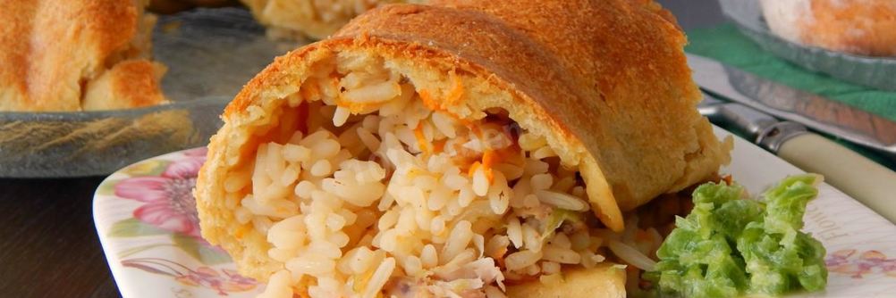 Плов в тесте