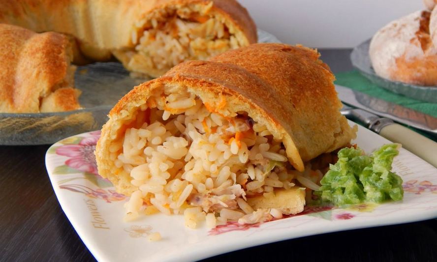 Рецепт плова в тесте