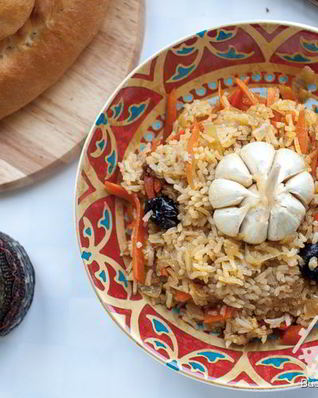 Постный плов