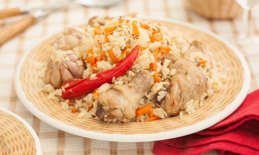 Рецепт простого плова из курицы