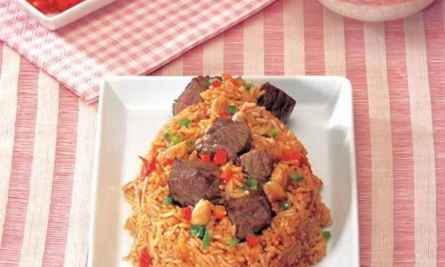 Рецепт пряного арабского плова с ягненком