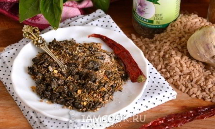 Рецепт смеси специй для ферганского плова