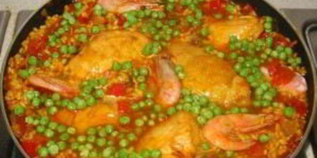 традиционная испанская паэлья