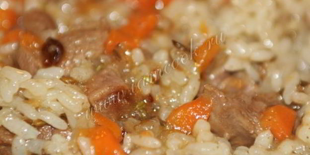 узбекский плов из баранины