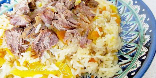 узбекский плов по-хорезмски