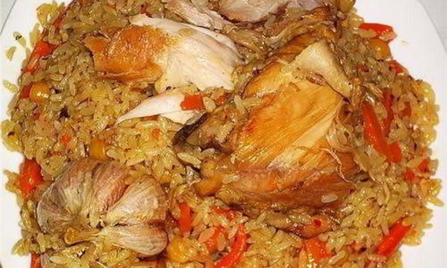 Рецепт узбекского плова с курицей