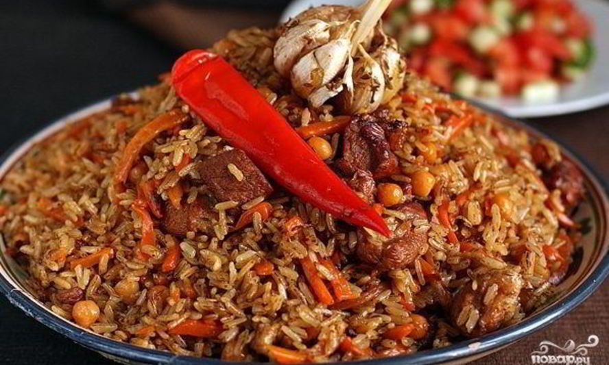 Рецепт узбекского плова с нутом