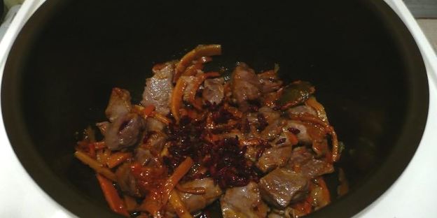 узбекский плов в мультиварке