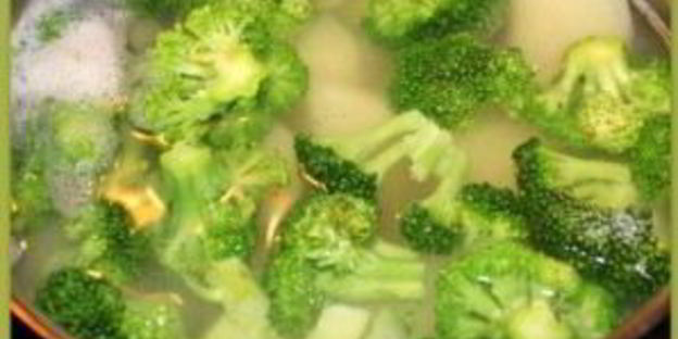 пюре картофельное с брокколи