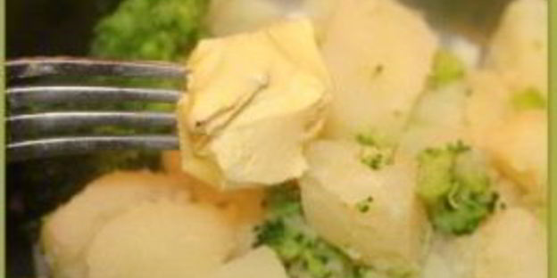 пюре картофельное с брокколи