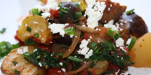 бриам — греческое овощное рагу