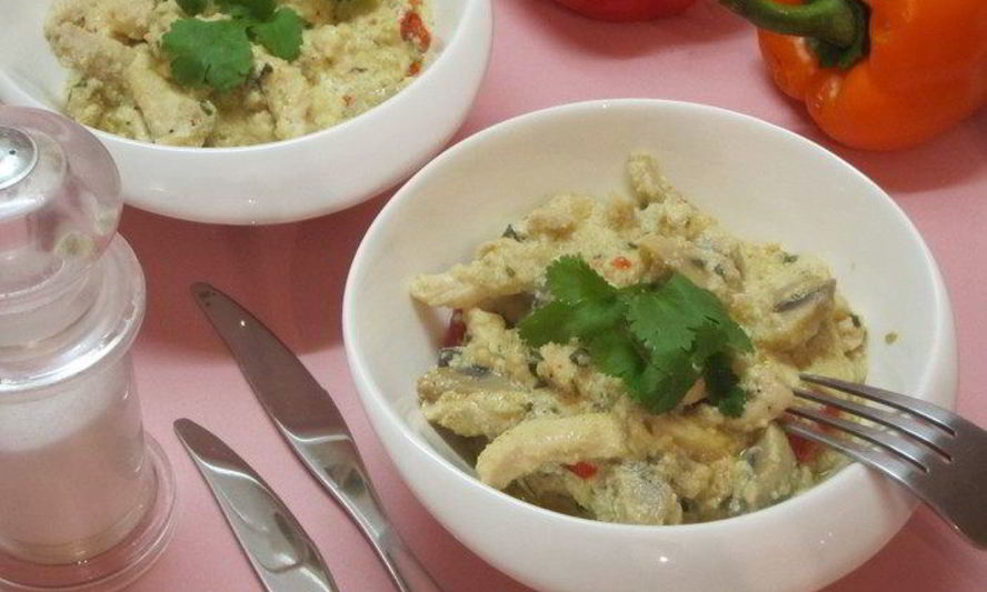 Рецепт фрикасе из курицы с грибами