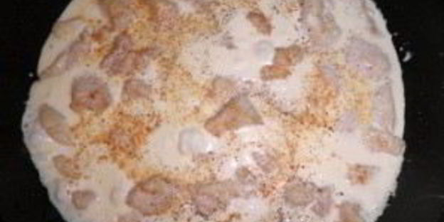 фрикасе из курицы со сметаной