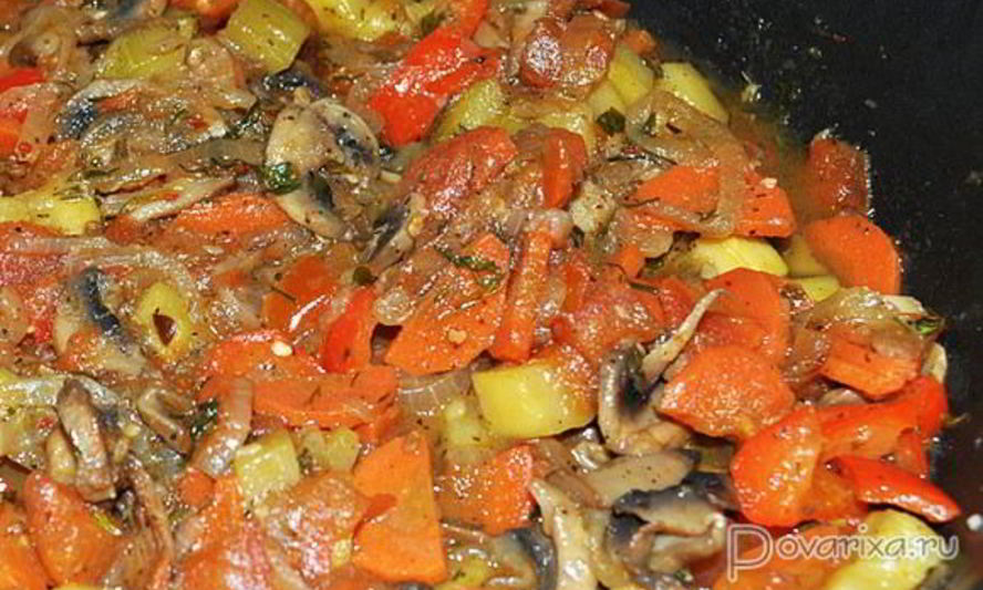 Рецепт испанского овощного рагу