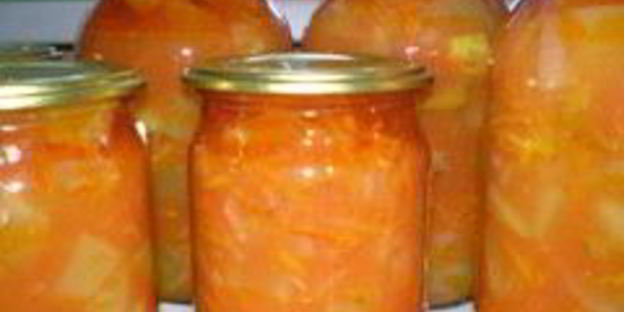 кабачковое рагу на зиму