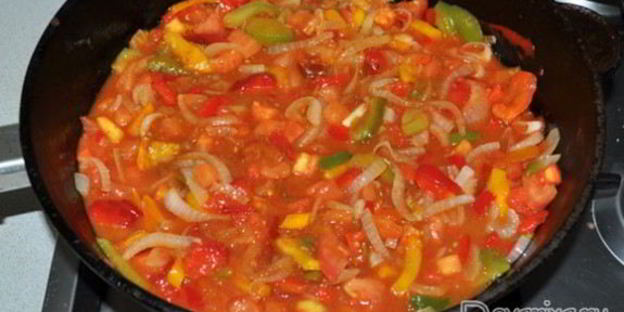 мексиканское рагу с мясным фаршем и фасолью