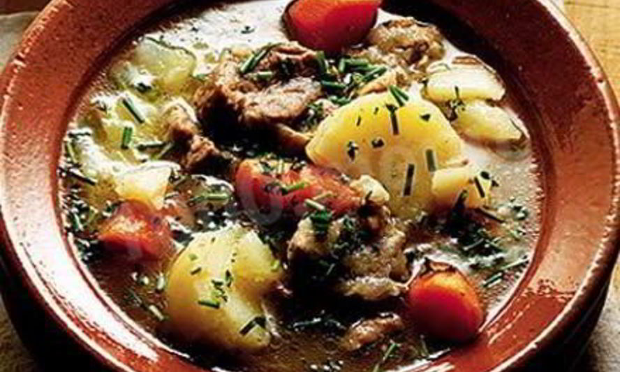 Рецепт овощного рагу из баранины по-ирландски