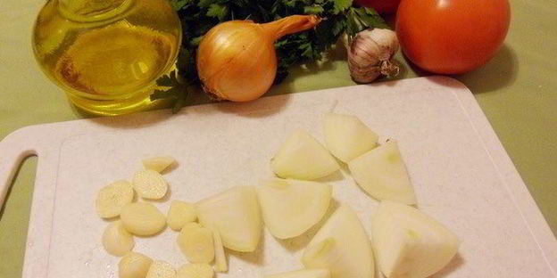 овощное рагу с баклажанами по-арабски