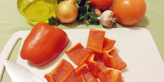 овощное рагу с баклажанами по-арабски