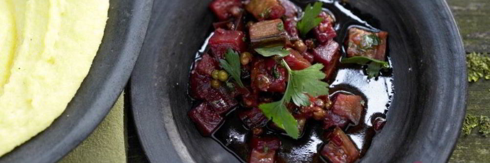 Овощное рагу с баклажанами