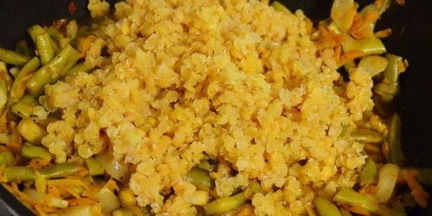 овощное рагу с чечевицей