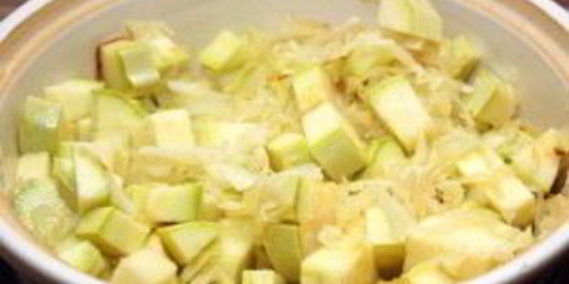 овощное рагу с кабачками