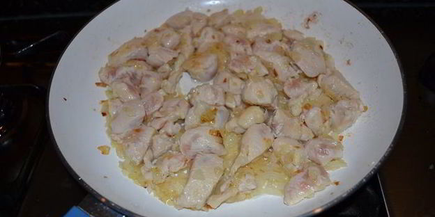 овощное рагу с куриным филе