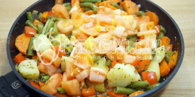 овощное рагу с прованскими травами