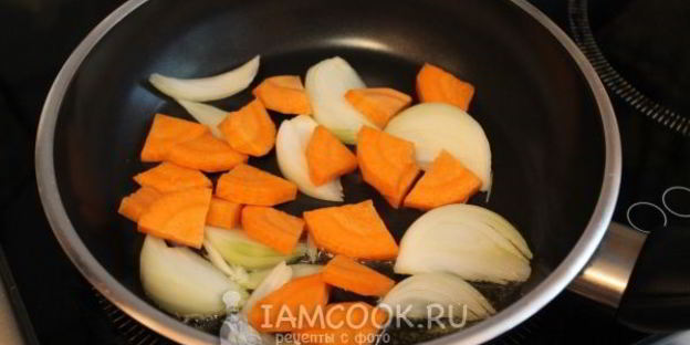 овощное рагу с цветной капустой и кабачками