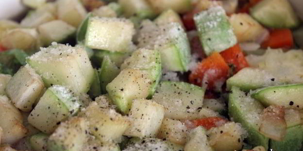 овощное рагу со сливками