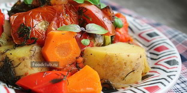 овощное рагу в духовке