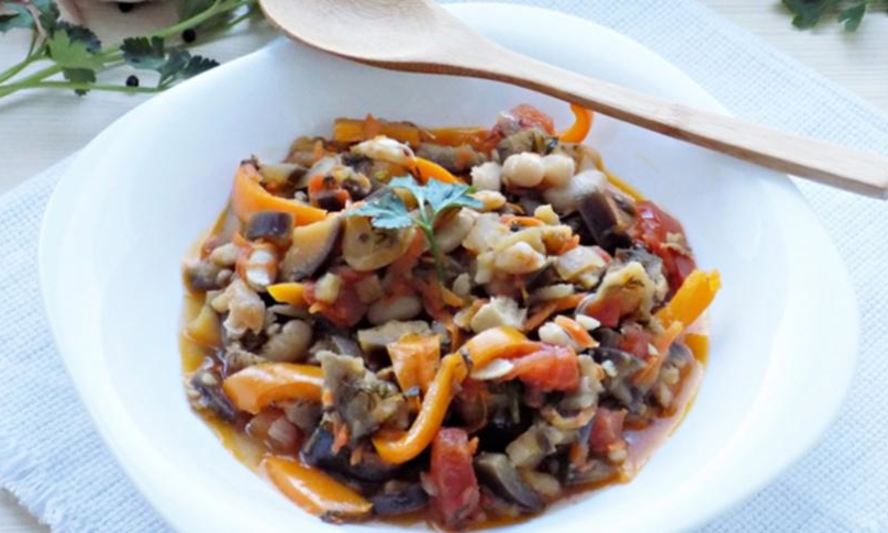 Рецепт овощного рагу в мультиварке