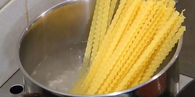 паста с рагу из утки