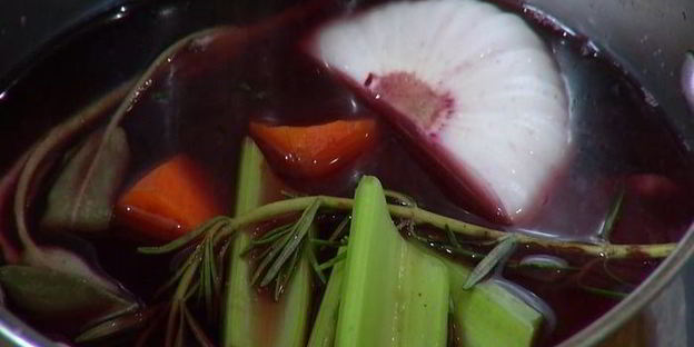 паста с рагу из утки